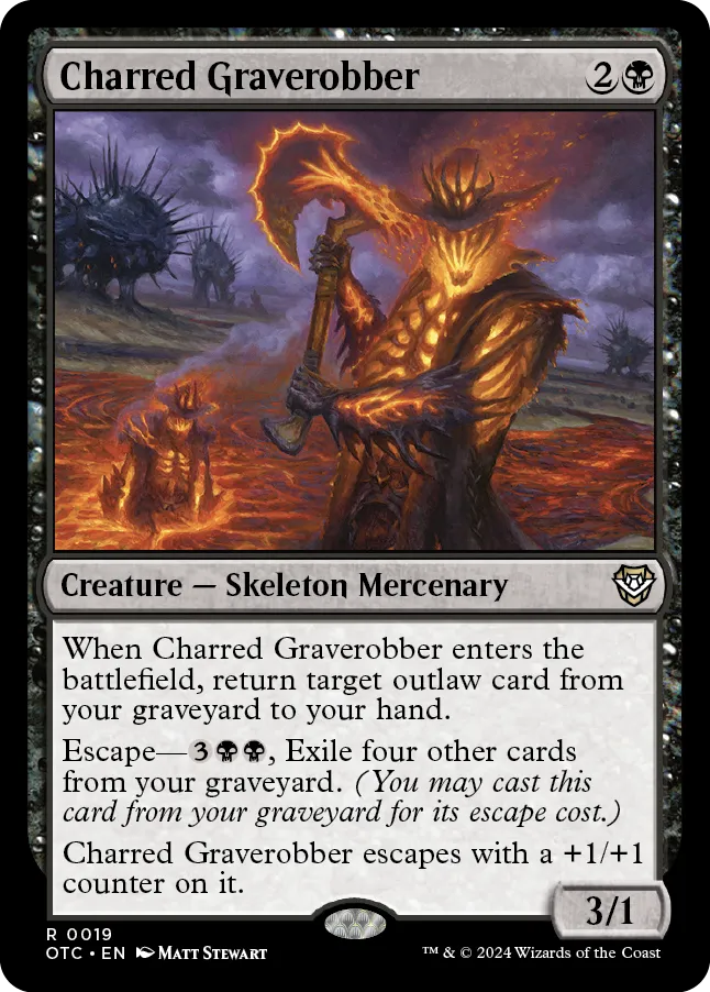 Charred Graverobber