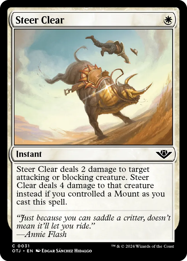 Steer Clear