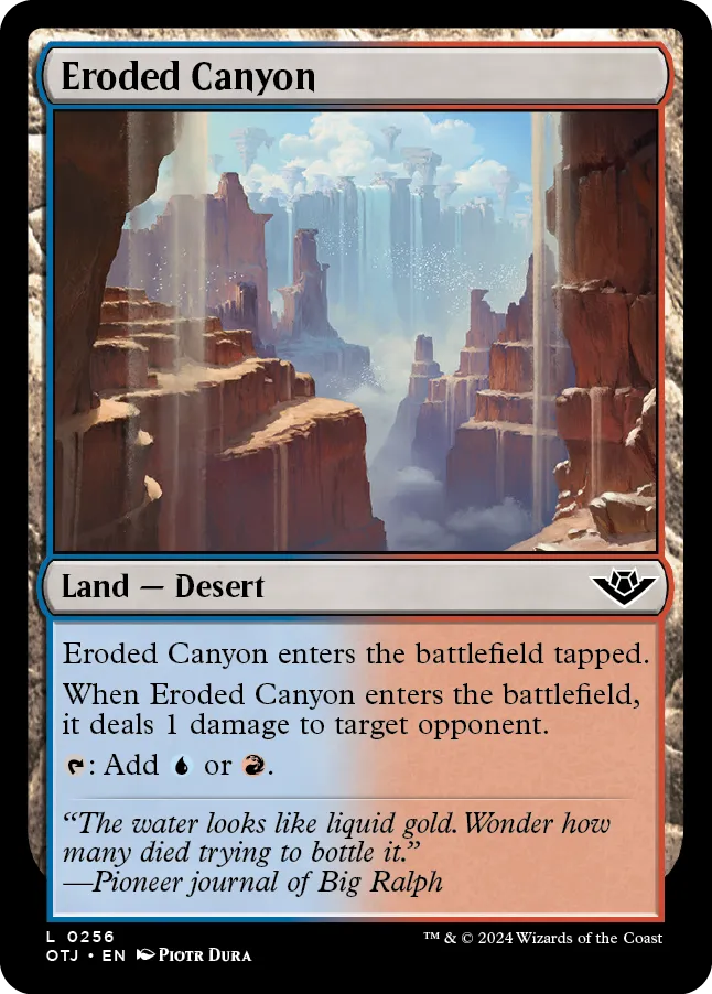 Eroded Canyon