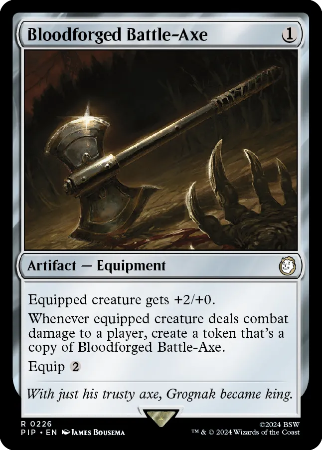 Bloodforged Battle-Axe
