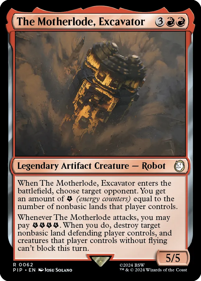 The Motherlode, Excavator