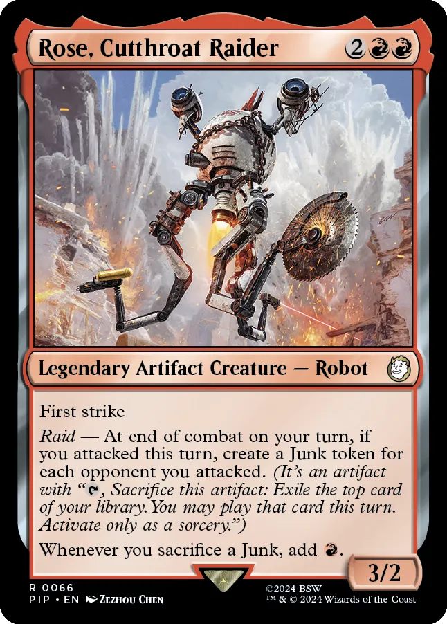 Rose, Cutthroat Raider