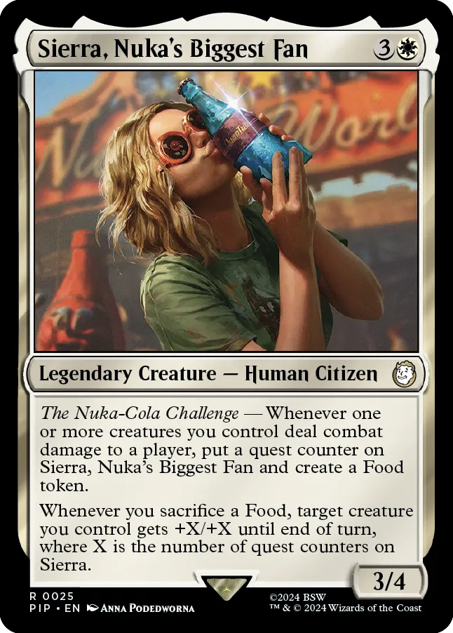 Sierra, Nuka's Biggest Fan