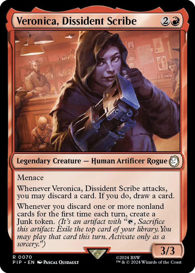 Veronica, Dissident Scribe