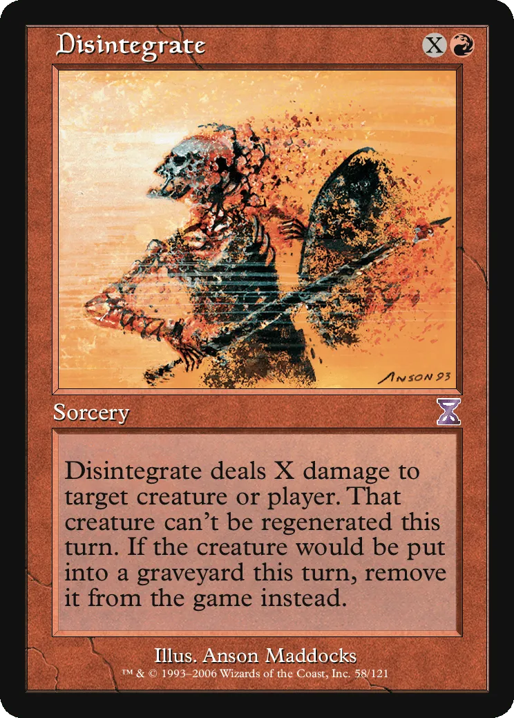 Disintegrate