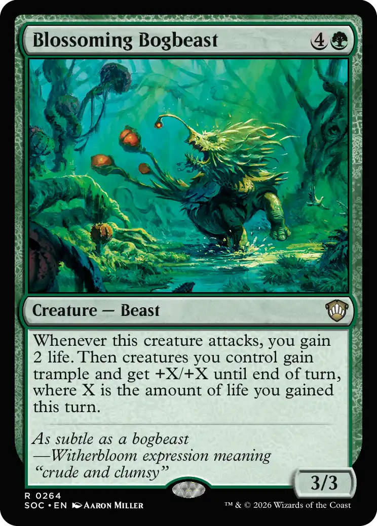 Blossoming Bogbeast