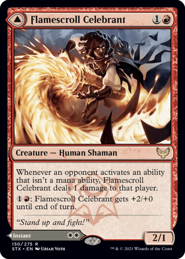 Flamescroll Celebrant