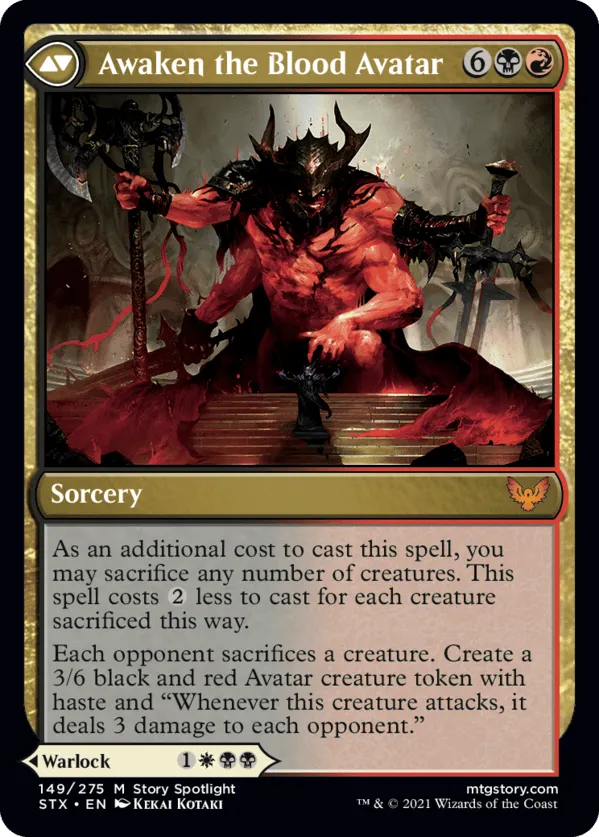 Awaken the Blood Avatar