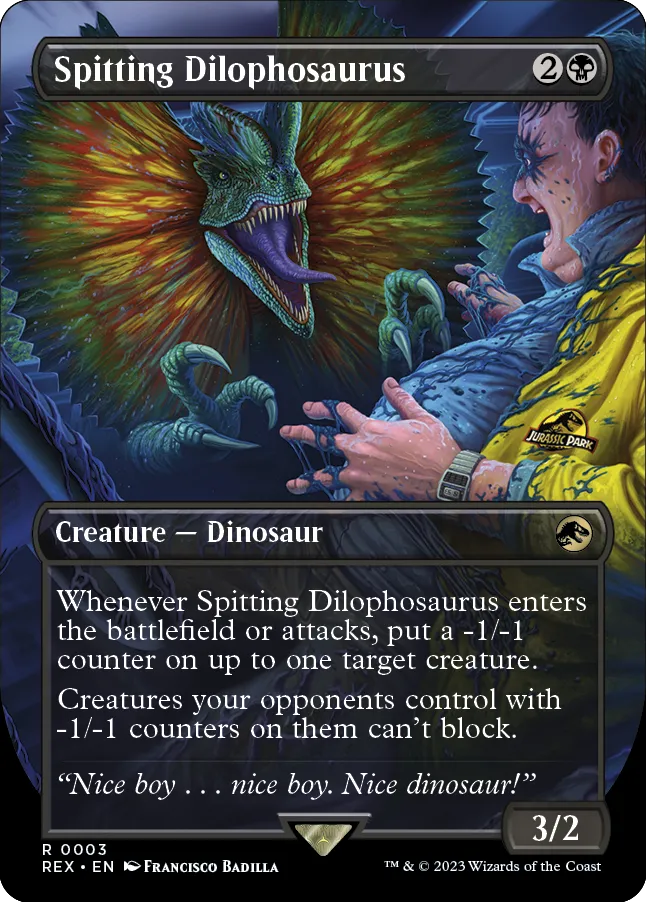 Spitting Dilophosaurus