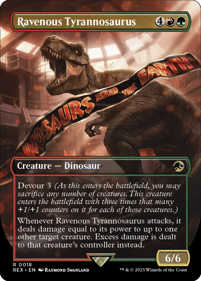 Ravenous Tyrannosaurus