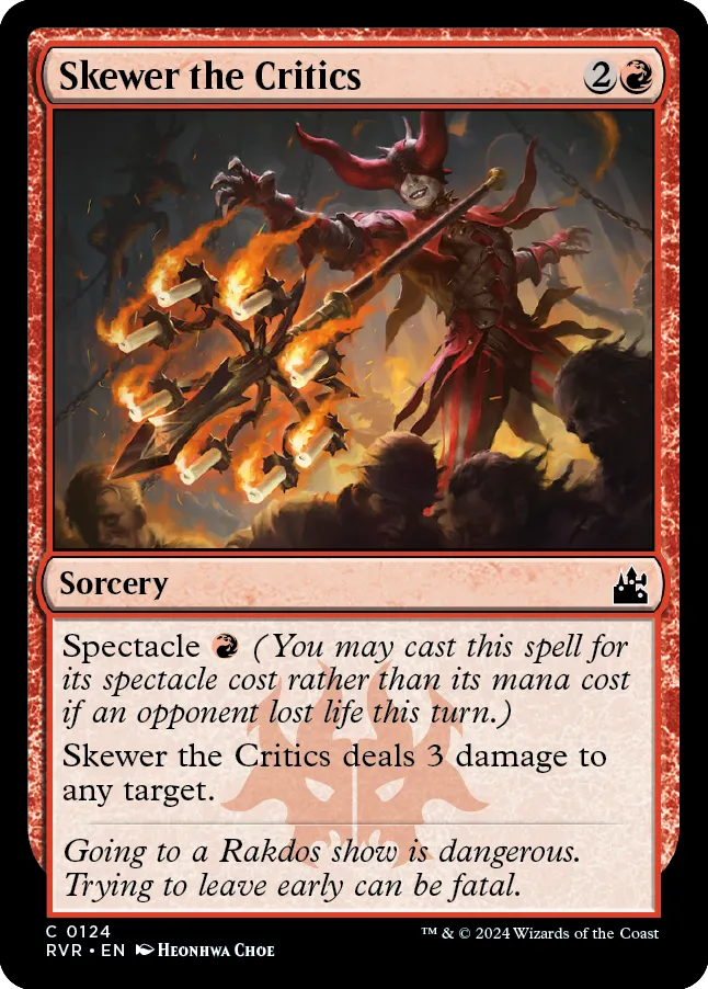 Skewer the Critics