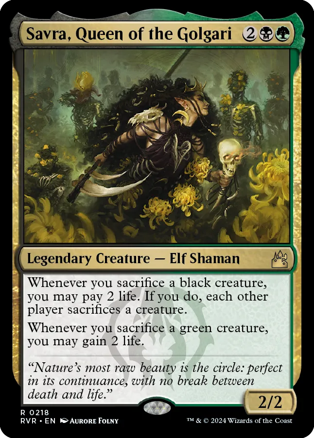 Savra, Queen of the Golgari