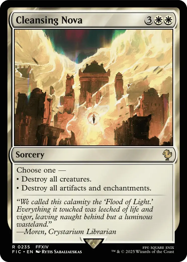 Cleansing Nova