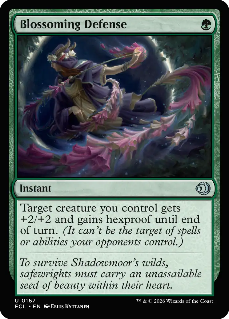 Blossoming Defense