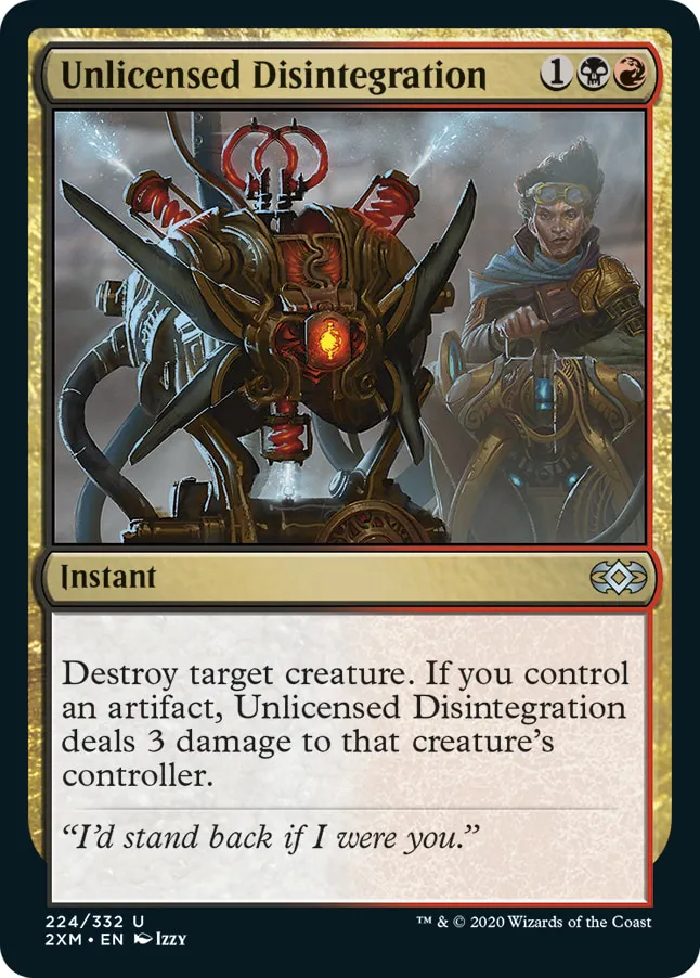 Unlicensed Disintegration