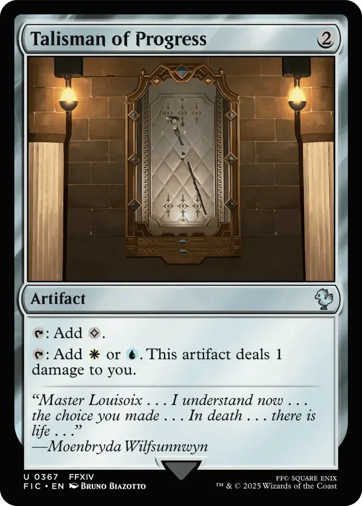 Talisman of Progress
