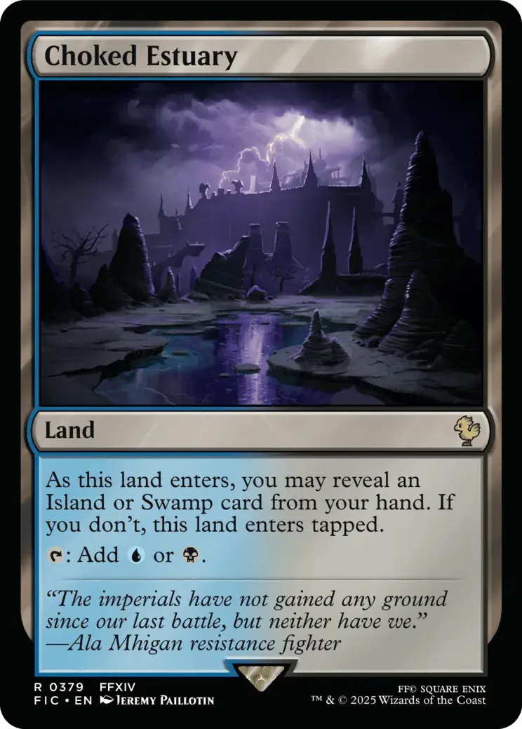 Choked Estuary