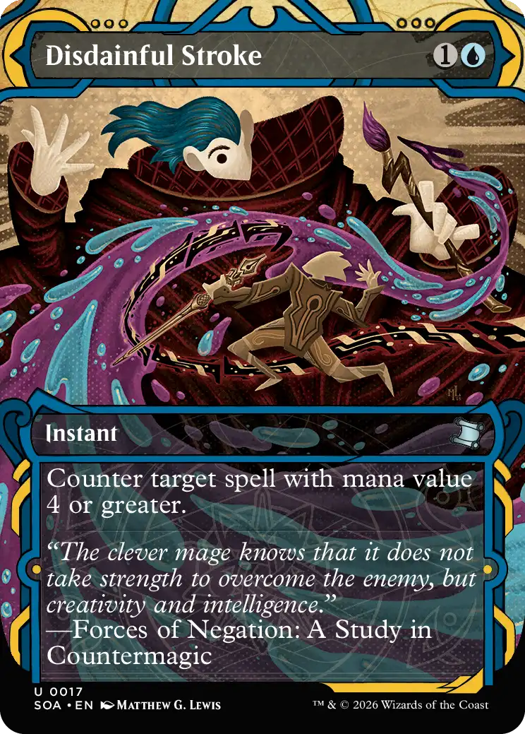 Disdainful Stroke