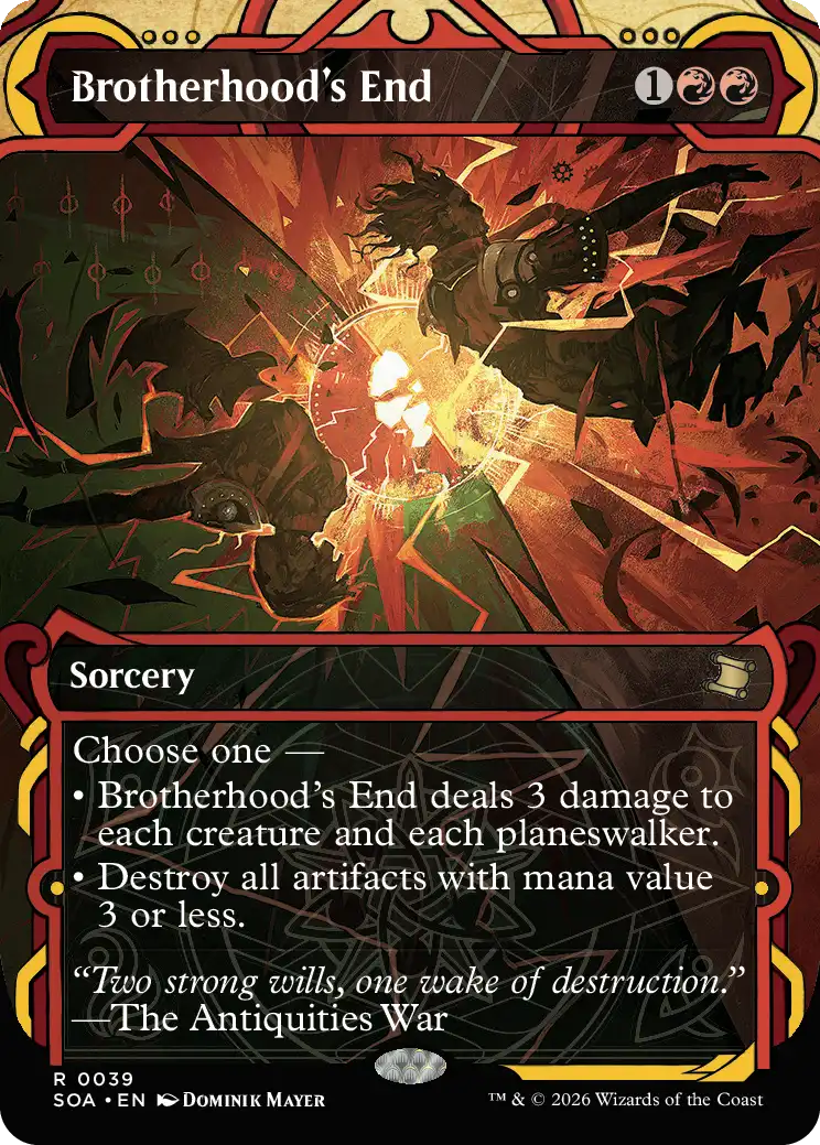 Brotherhood's End