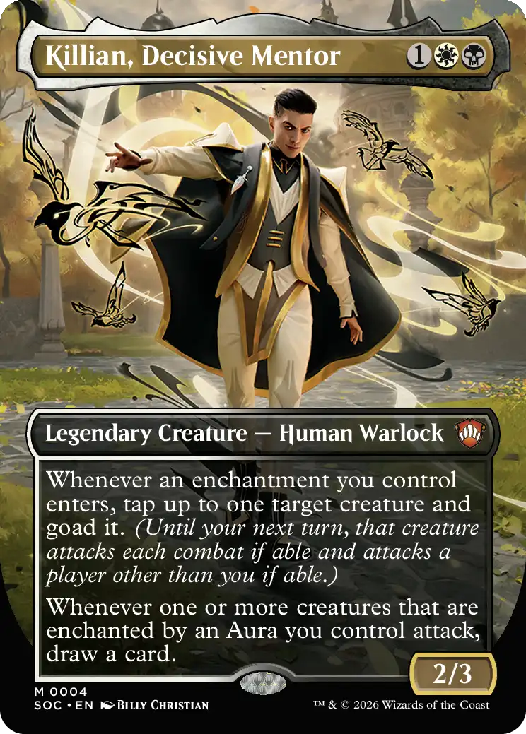 Killian, Decisive Mentor