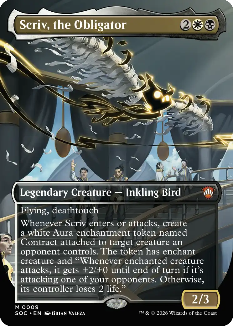 Scriv, the Obligator