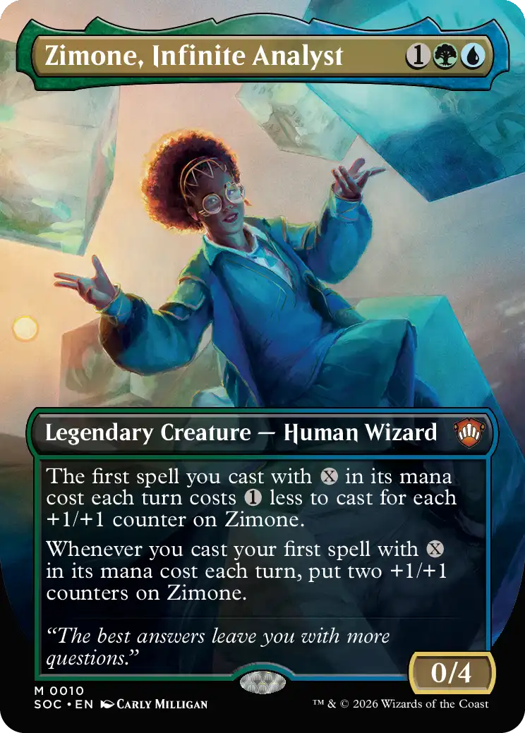 Zimone, Infinite Analyst