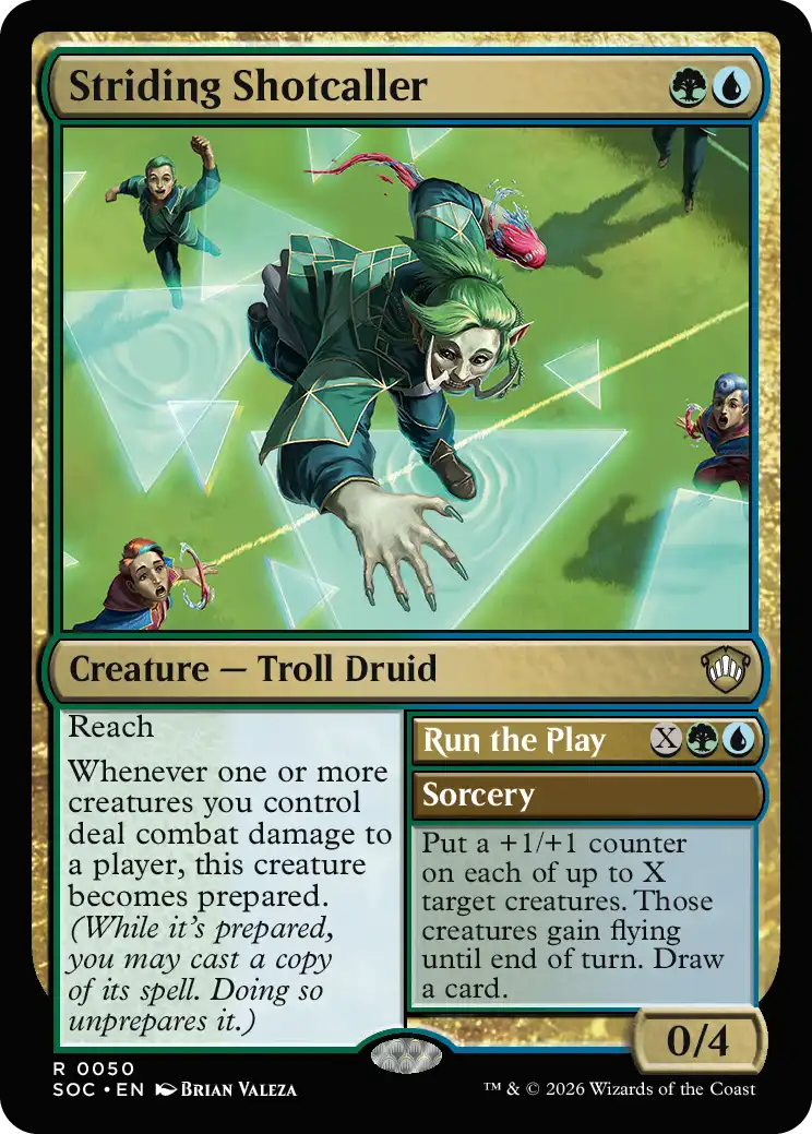Striding Shotcaller
