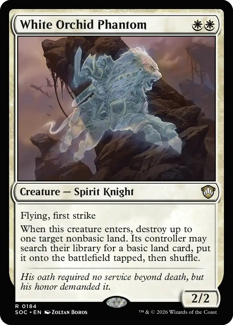 White Orchid Phantom
