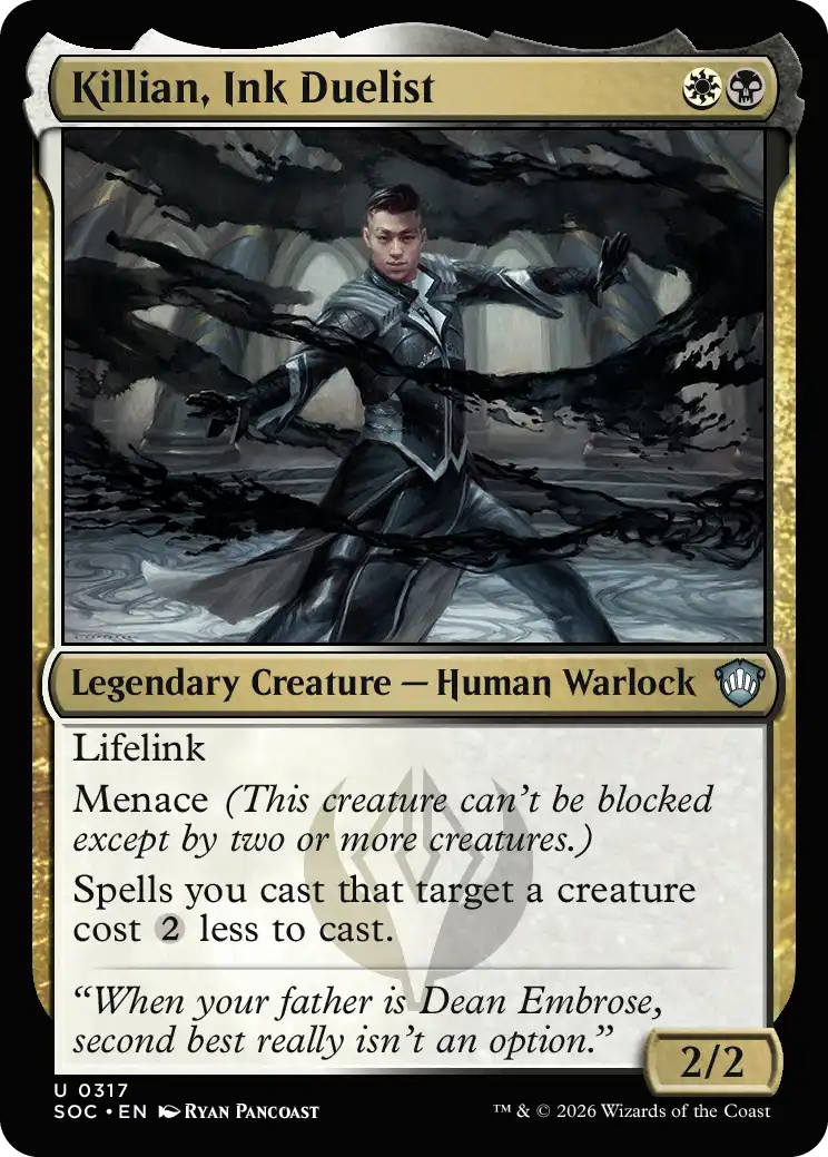 Killian, Ink Duelist
