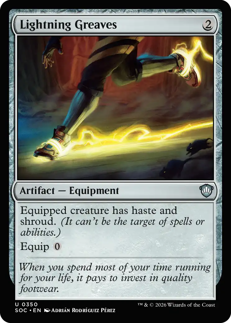 Lightning Greaves