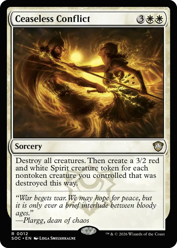 Ceaseless Conflict