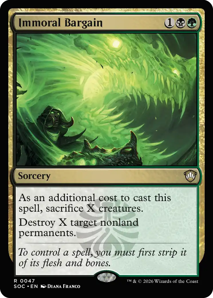 Immoral Bargain