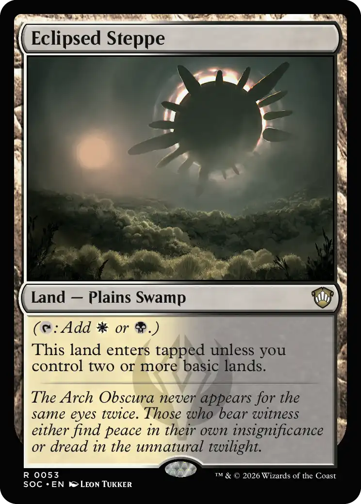 Eclipsed Steppe