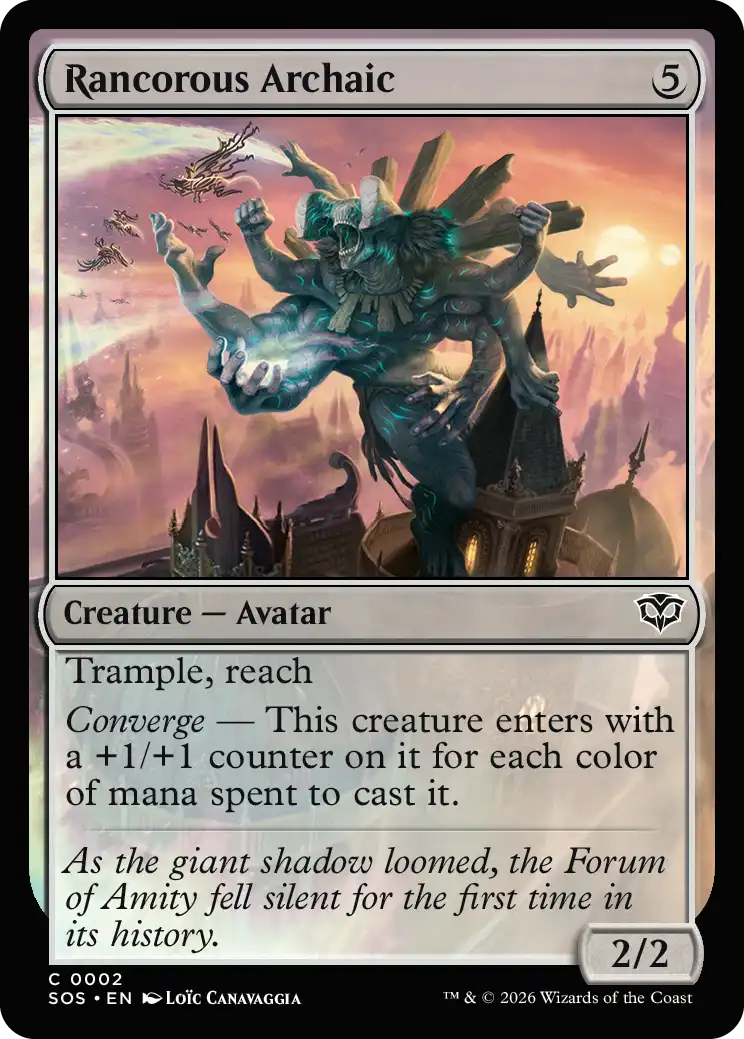 Rancorous Archaic