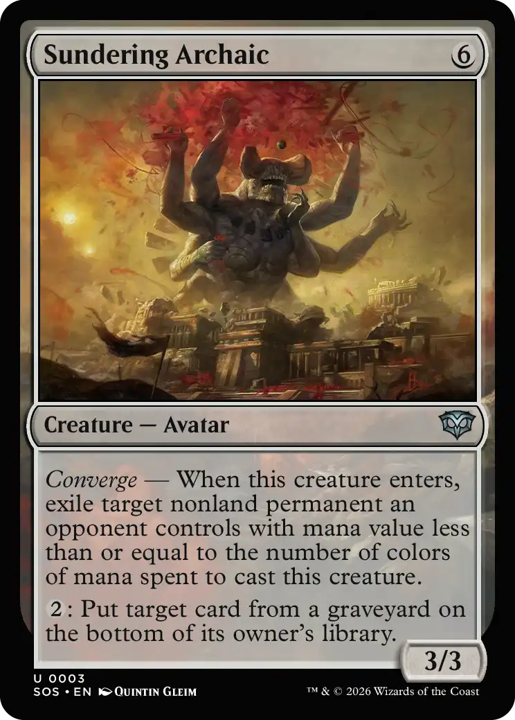 Sundering Archaic