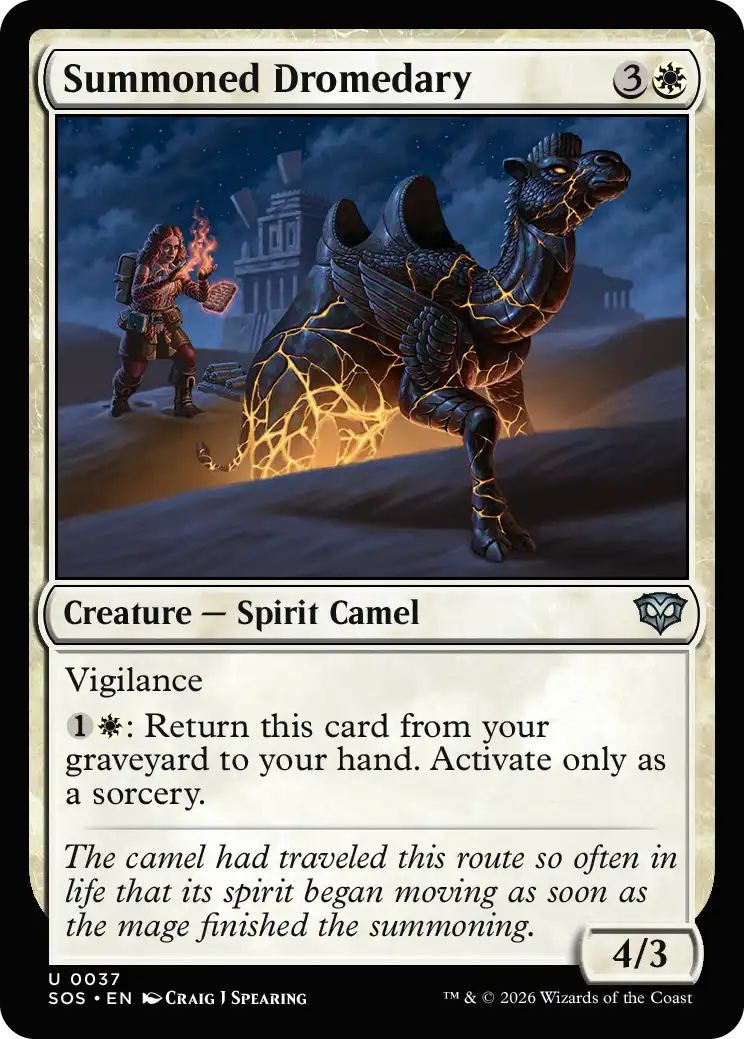 Summoned Dromedary