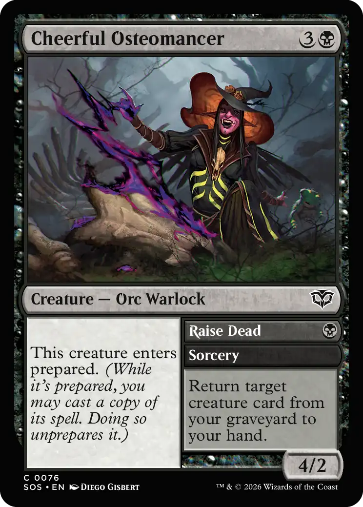 Cheerful Osteomancer