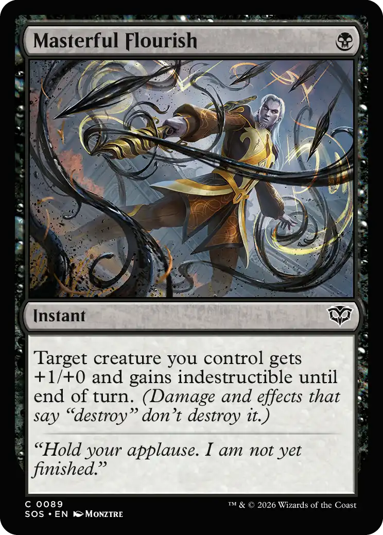 Masterful Flourish