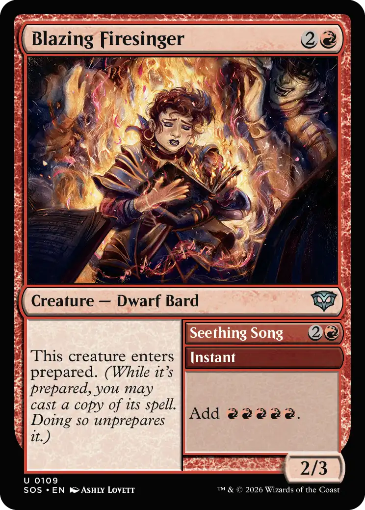 Blazing Firesinger