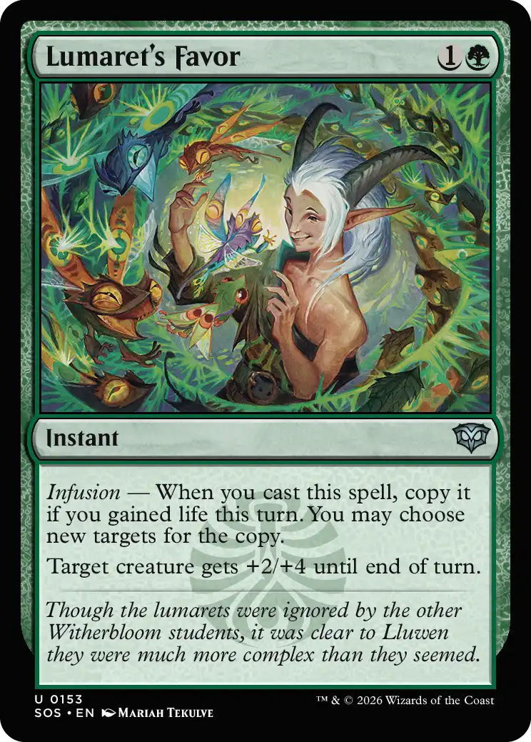 Lumaret's Favor
