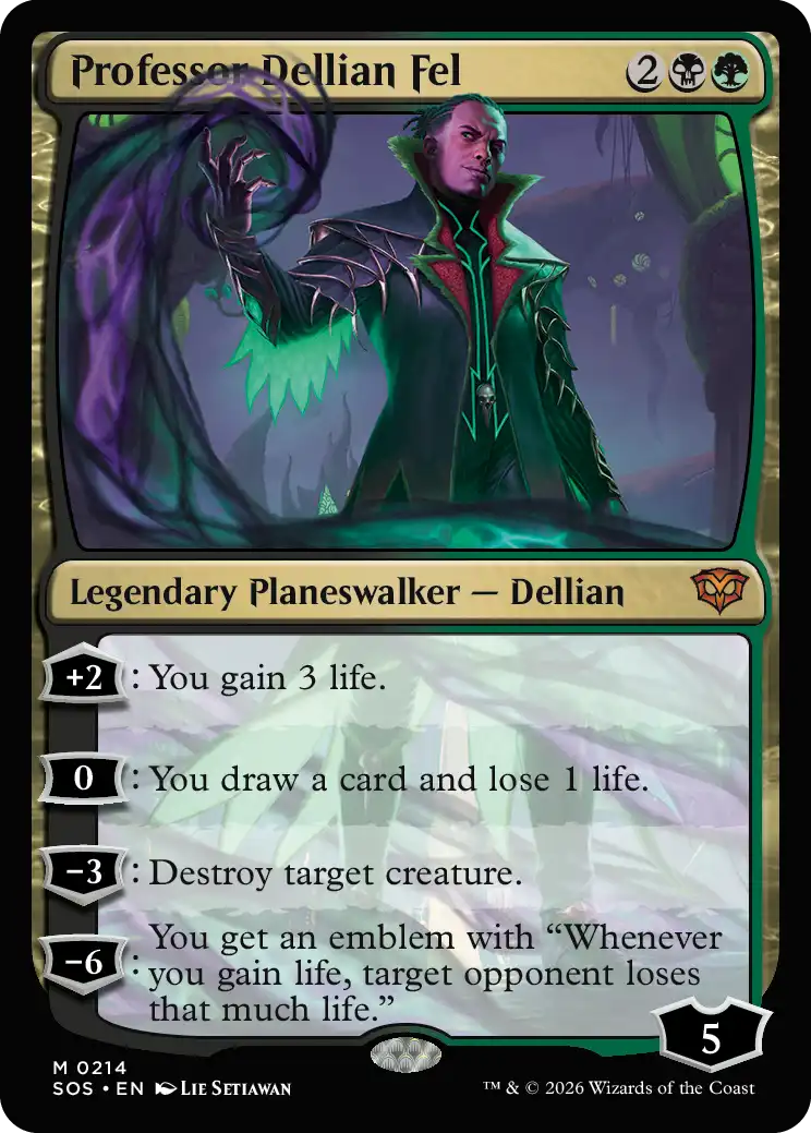 Professor Dellian Fel