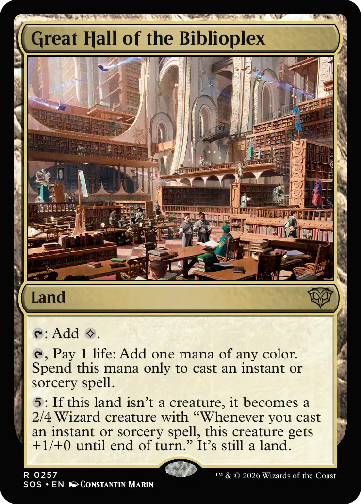 Great Hall of the Biblioplex