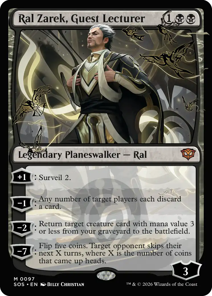 Ral Zarek, Guest Lecturer