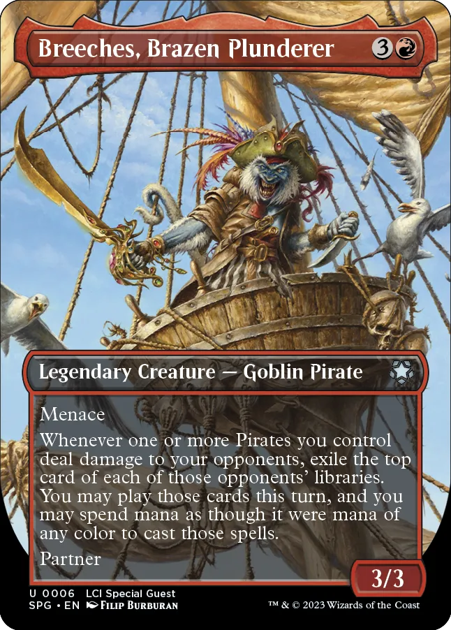 Breeches, Brazen Plunderer