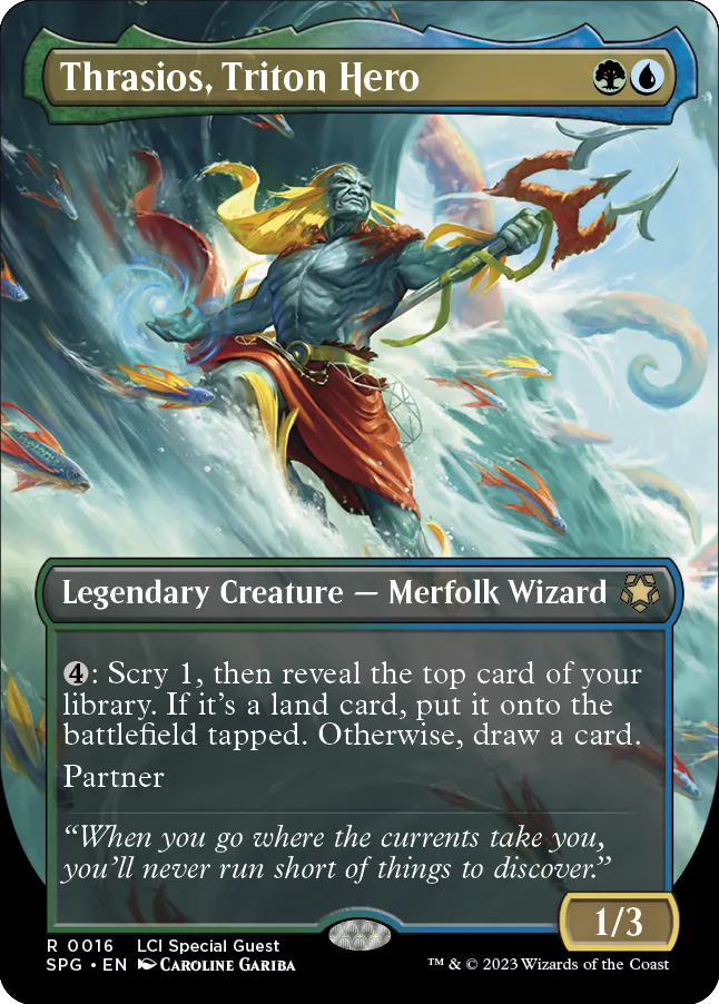 Thrasios, Triton Hero