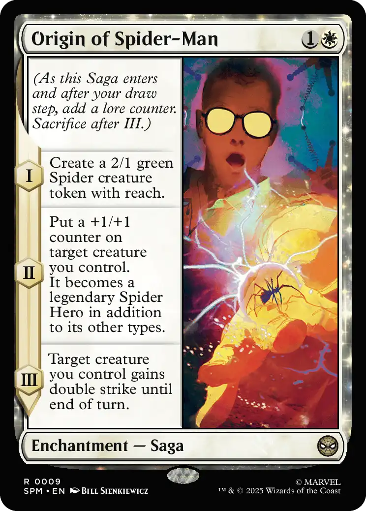 Origin of Spider-Man