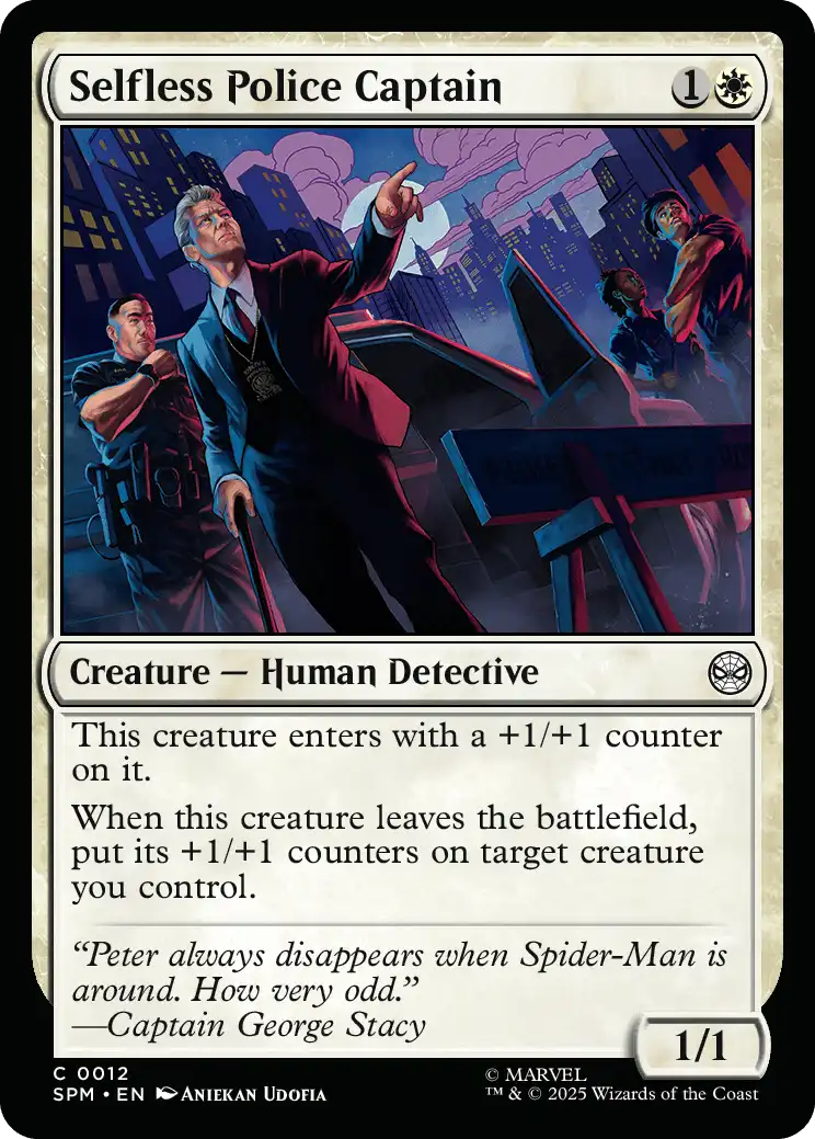 Selfless Police Captain