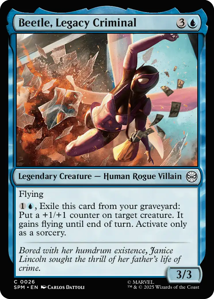 Beetle, Legacy Criminal