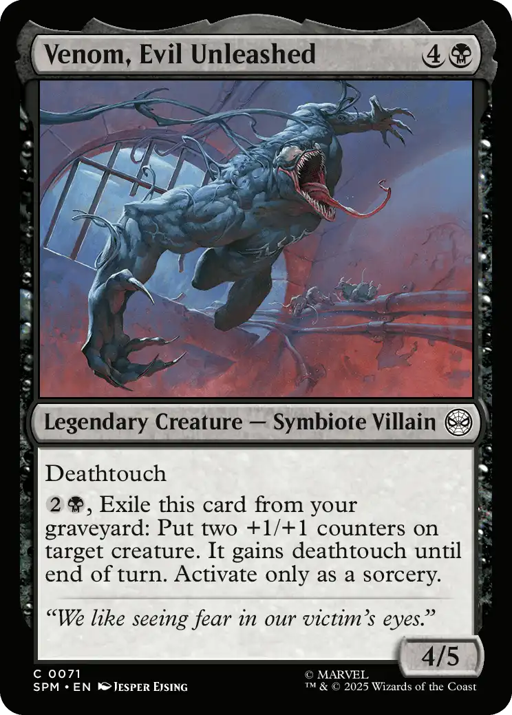 Venom, Evil Unleashed