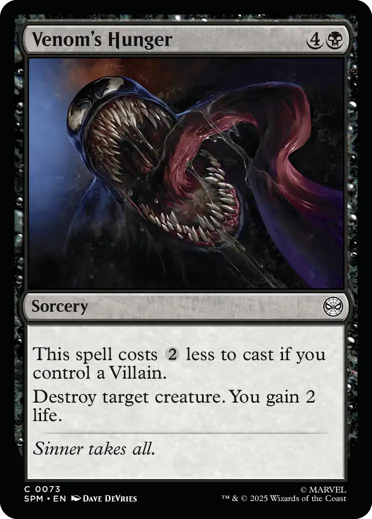 Venom's Hunger